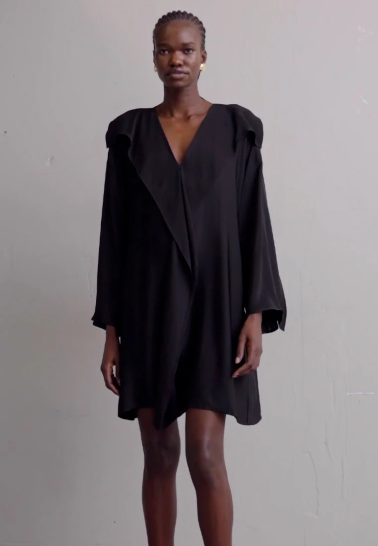 By Malene Birger AVANNA - Freizeitkleid - Black – Bild 2