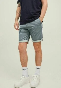 Jack & Jones PRINT - Shorts - Slate Gray