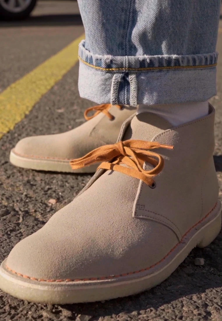 Clarks Originals DESERT BOOT - Sportlicher Schnürer - Sand – Bild 2