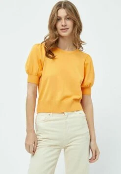Minus LIVA - T-Shirt Basic - Mango Sorbet