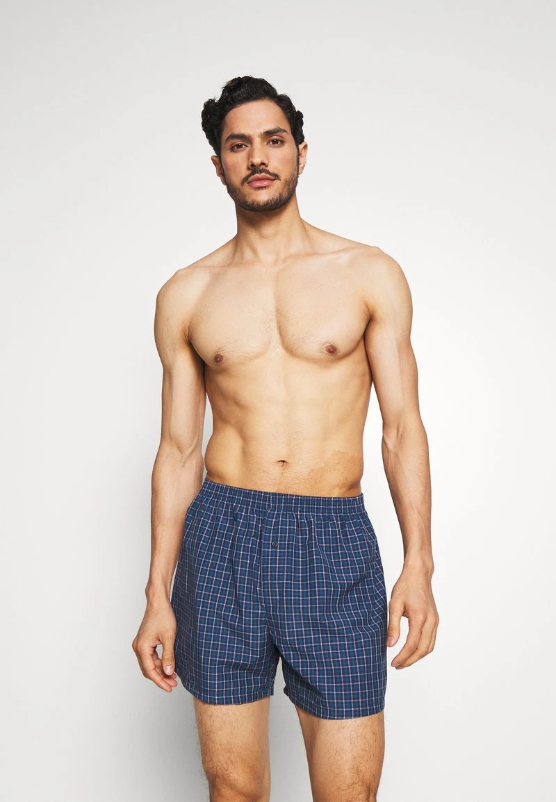 Pier One 5 PACK - Boxershorts - Dark Blue/blue