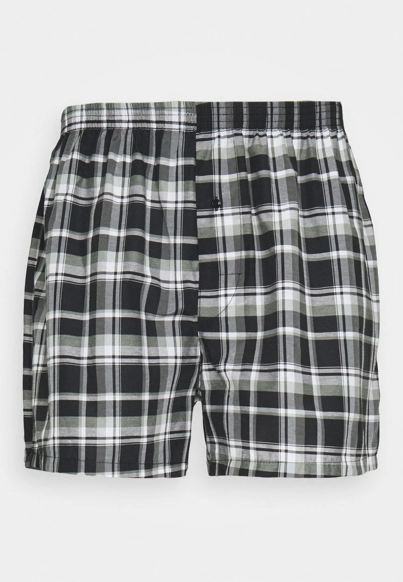 Pier One 5 PACK - Boxershorts - Black /dark Blue /dark Green – Bild 5