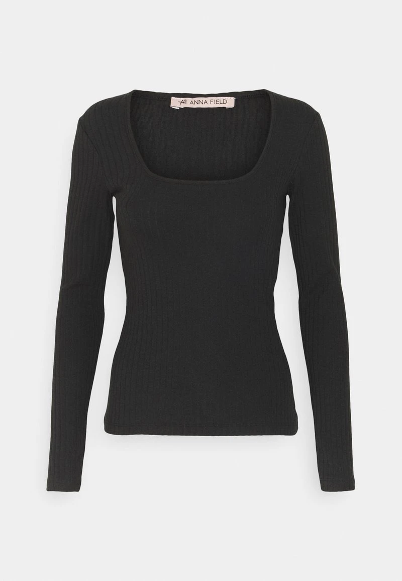 Anna Field Langarmshirt - Black – Bild 4