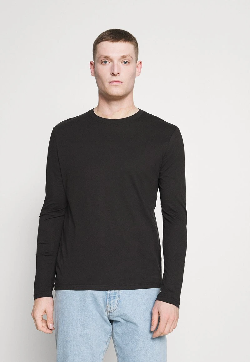 Pier One 5 PACK - Langarmshirt - White/dark Blu/grey – Bild 6