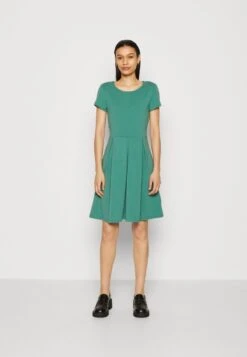 Anna Field Jerseykleid - Dark Green
