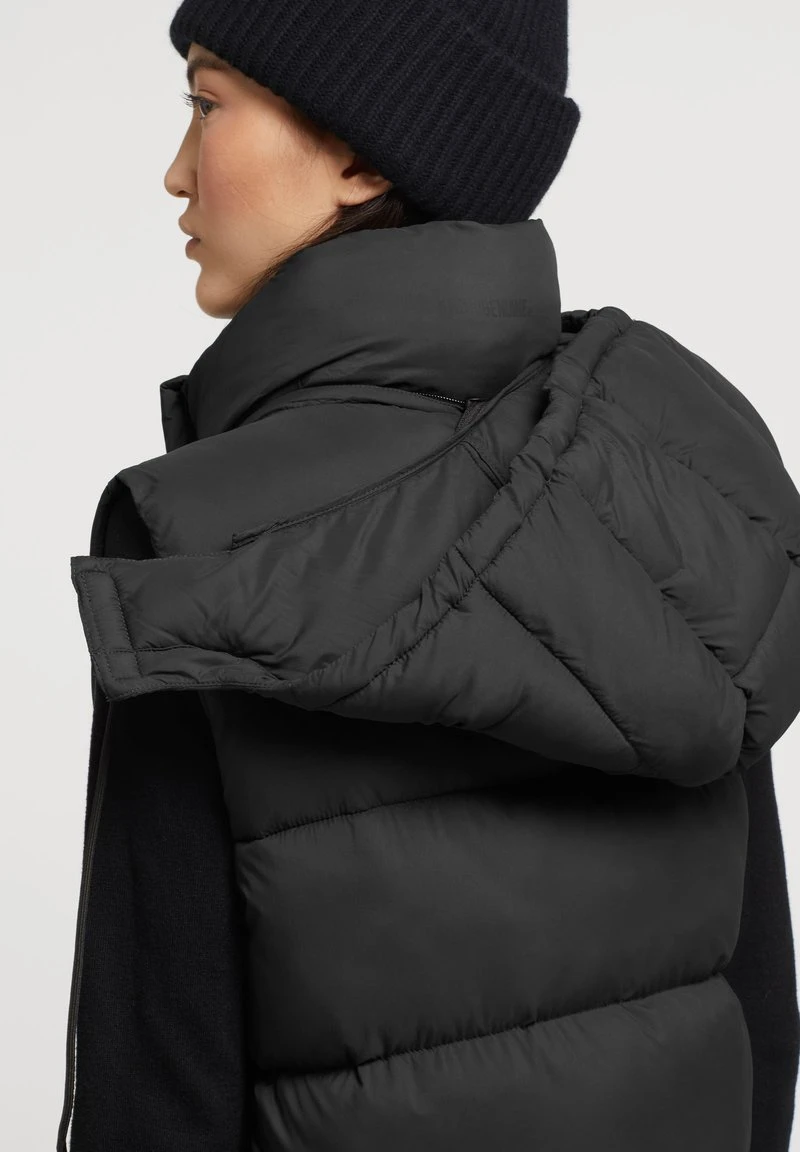 Khujo EDEN MATT - Weste - Schwarz – Bild 5