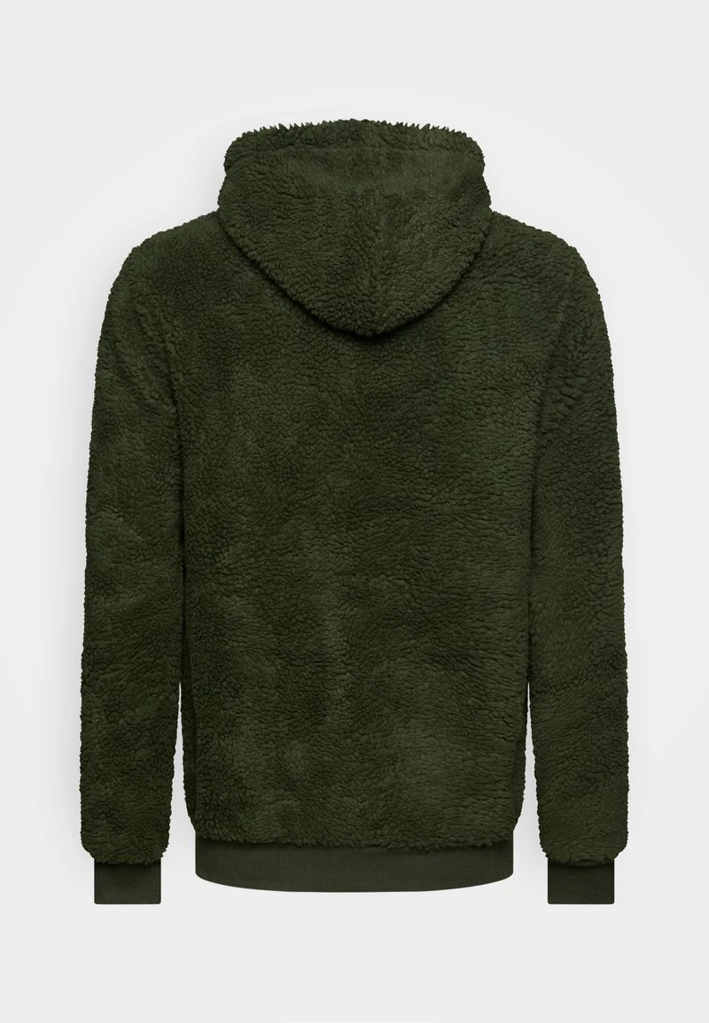 Pier One BORG ZIP-UP JACKET - Fleecejacke - Dark Green – Bild 2