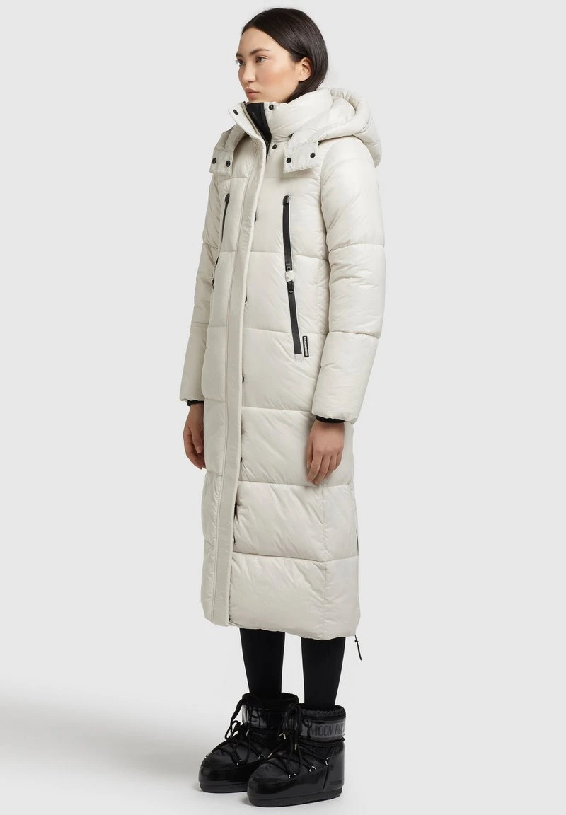 Khujo MELONA SHINY - Wintermantel - Perlweiß – Bild 2