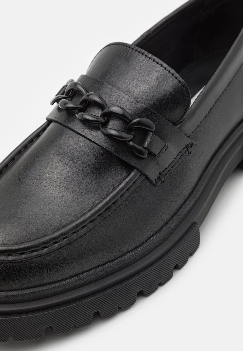 YOURTURN LEATHER UNISEX - Slipper - Black – Bild 6