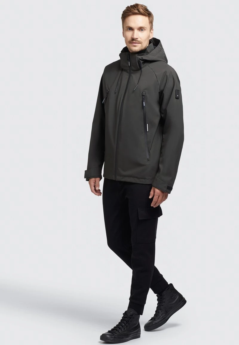 Khujo ADAM - Regenjacke / Wasserabweisende Jacke - Braun – Bild 2