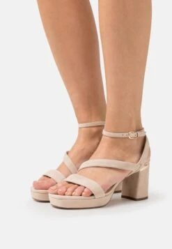 LEATHER - High Heel Sandalette - Light Pink