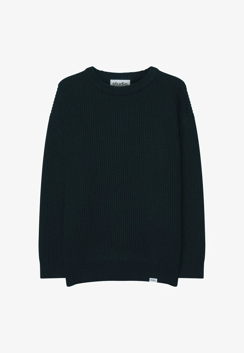 Strickpullover - Navy – Bild 5