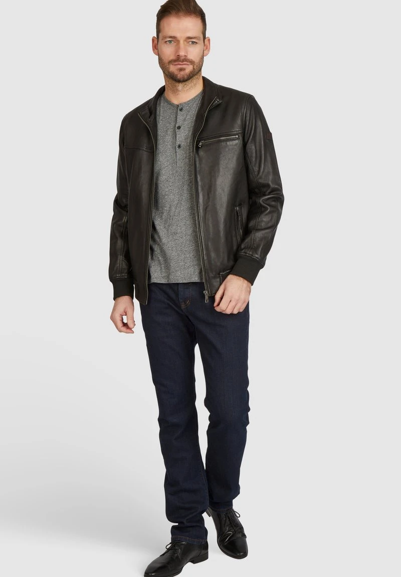 Bugatti LEONARDO - Lederjacke - Schwarz – Bild 2