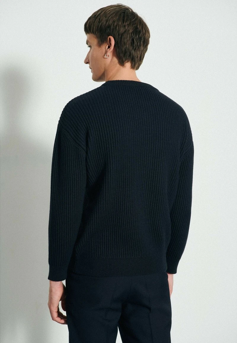 Strickpullover - Navy – Bild 2