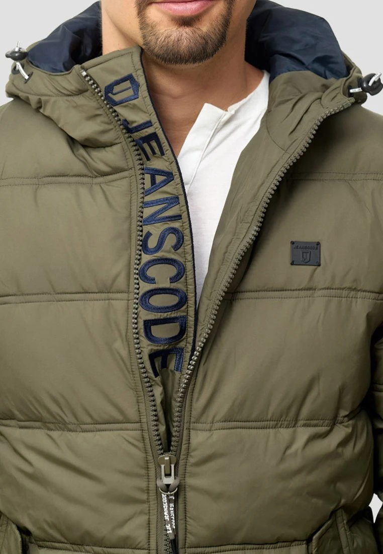 Indicode Jeans REGULAR FIT - Winterjacke - Dark Green – Bild 5