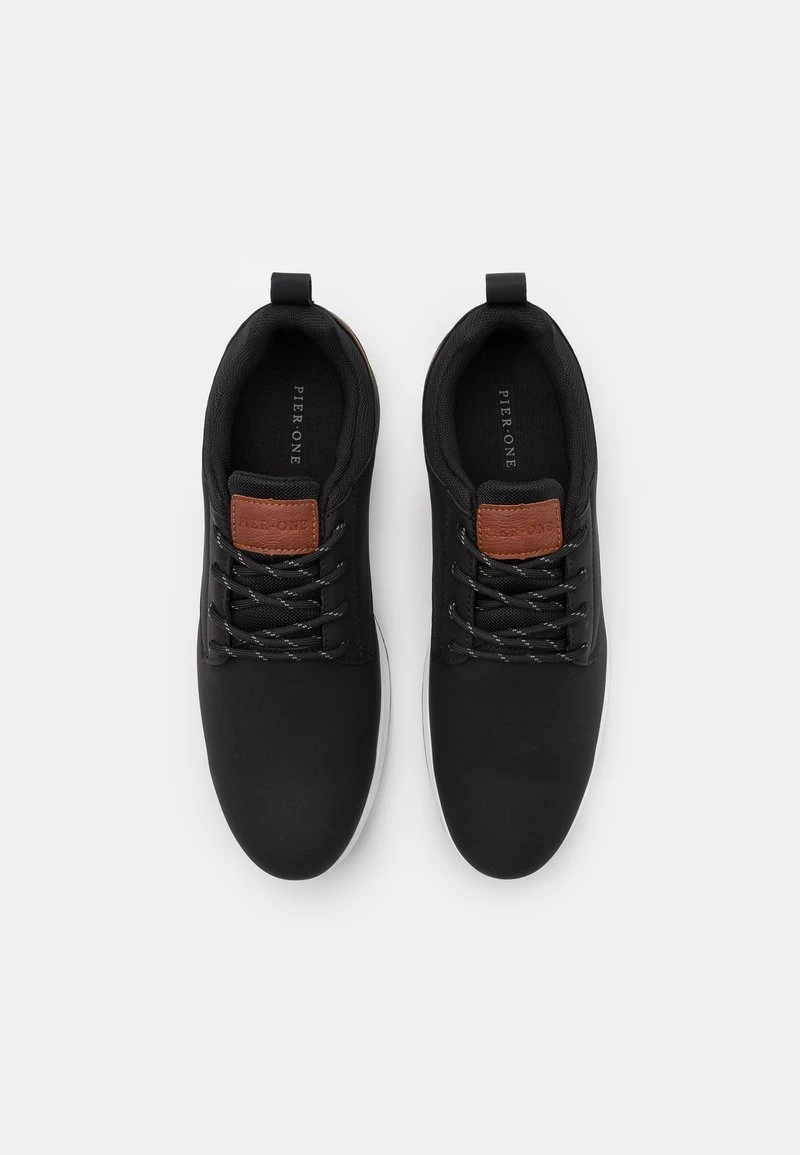 Pier One Sportlicher Schnürer - Black – Bild 4