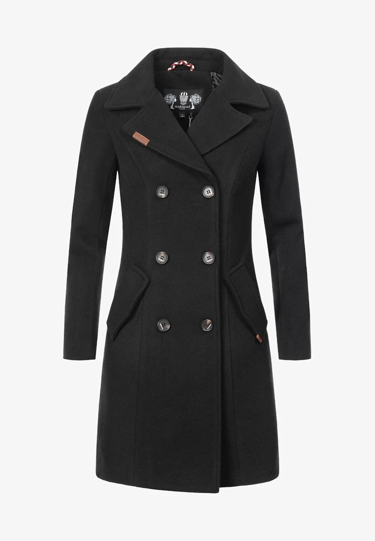 Marikoo NANAKOO - Klassischer Mantel - Black – Bild 4