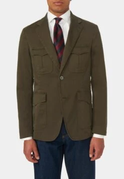 Oscar Jacobson FRISO SAFARI SOFT - Sakko - Rosciola Green