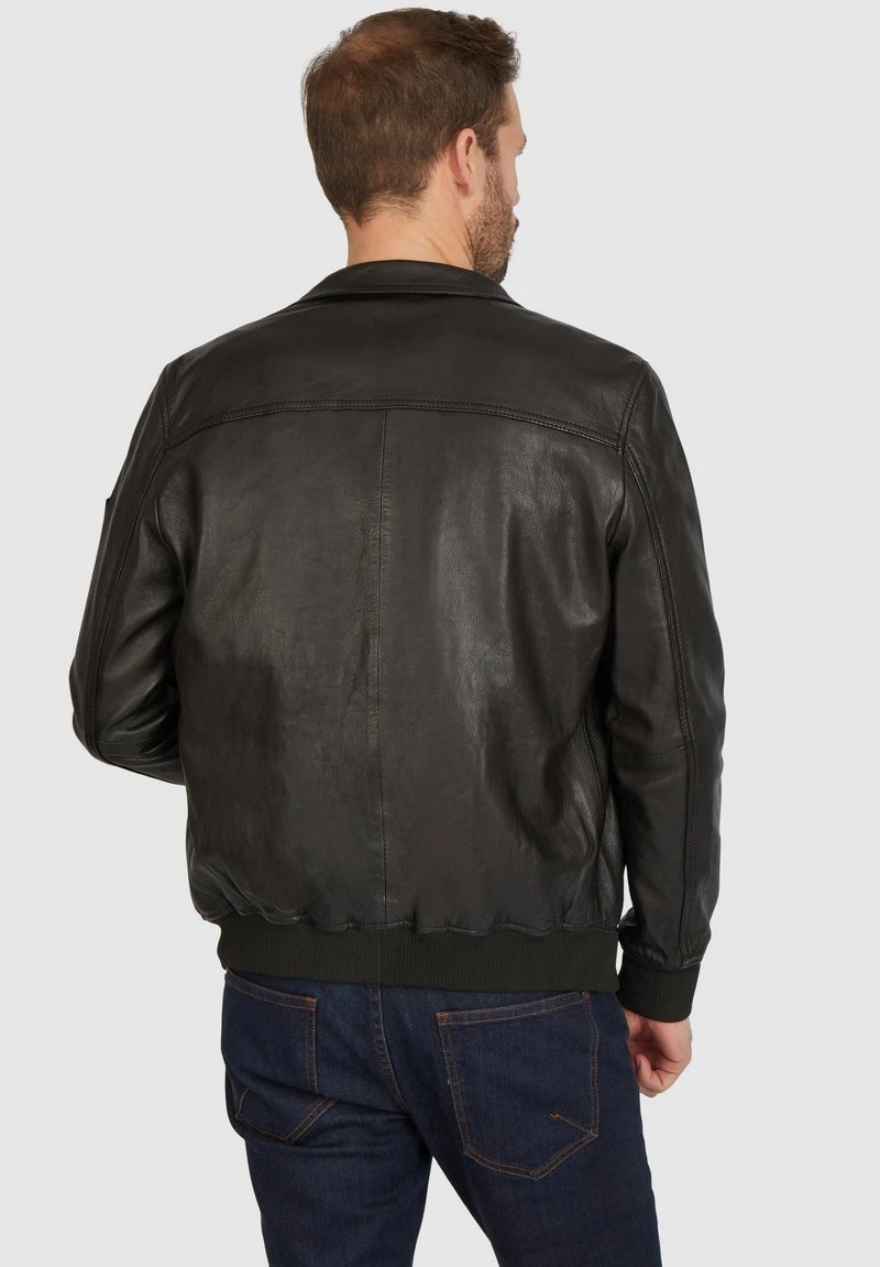 Bugatti LEONARDO - Lederjacke - Schwarz – Bild 3