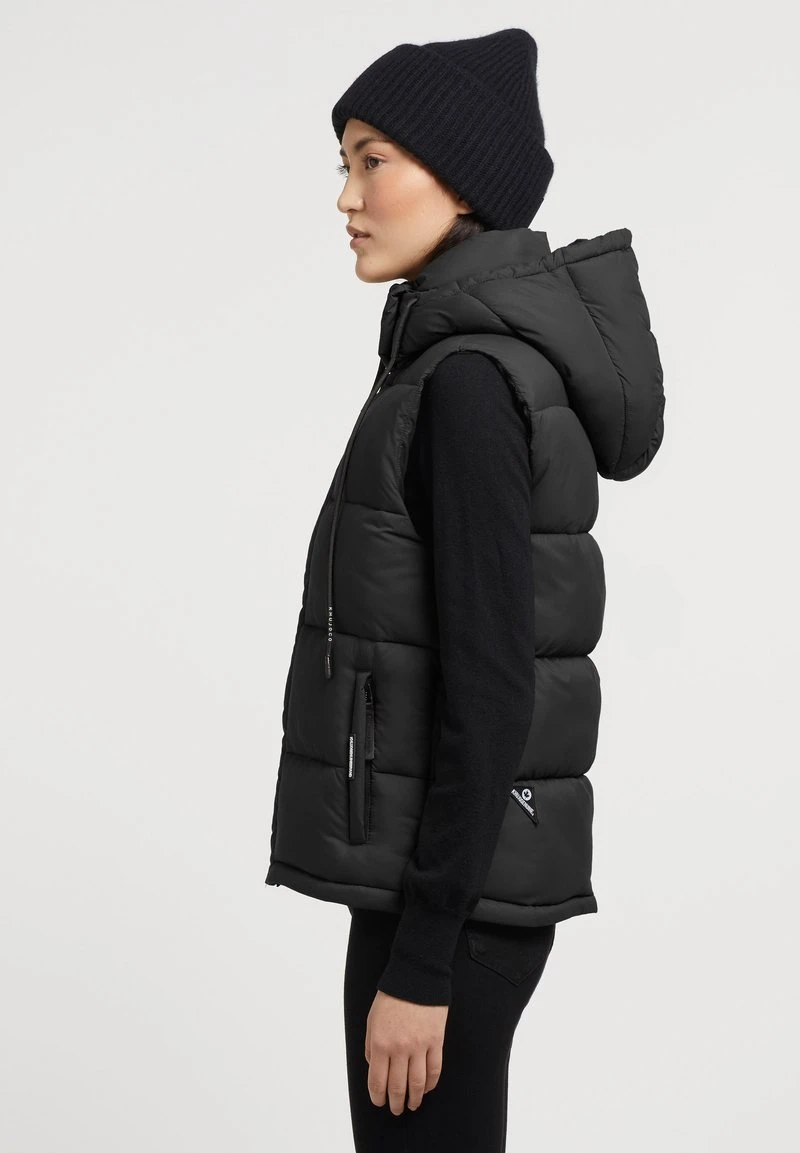 Khujo EDEN MATT - Weste - Schwarz – Bild 6