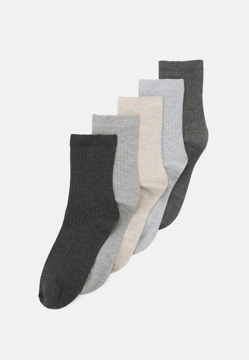 Anna Field 5 PACK - Socken - Beige/black/grey – Bild 5