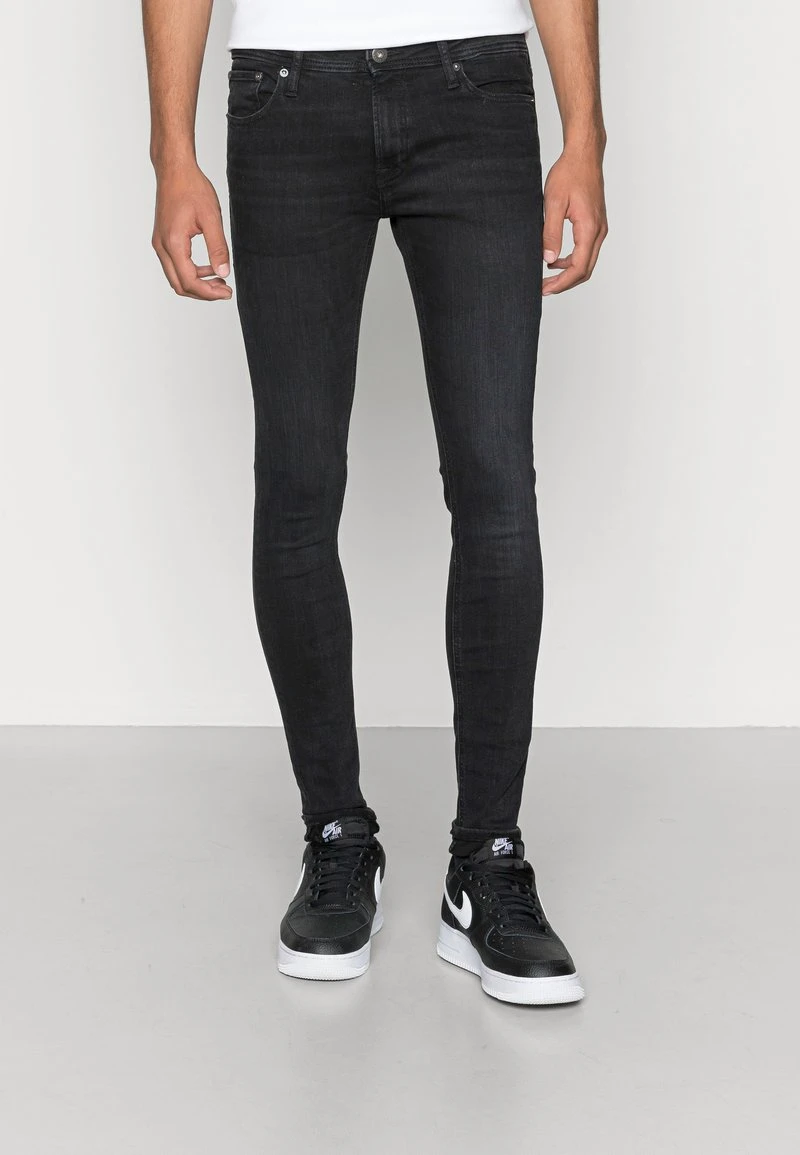 Jack & Jones JJITOM JJORIGINAL SUPER SKINNY FIT - Jeans Skinny Fit - Black Denim
