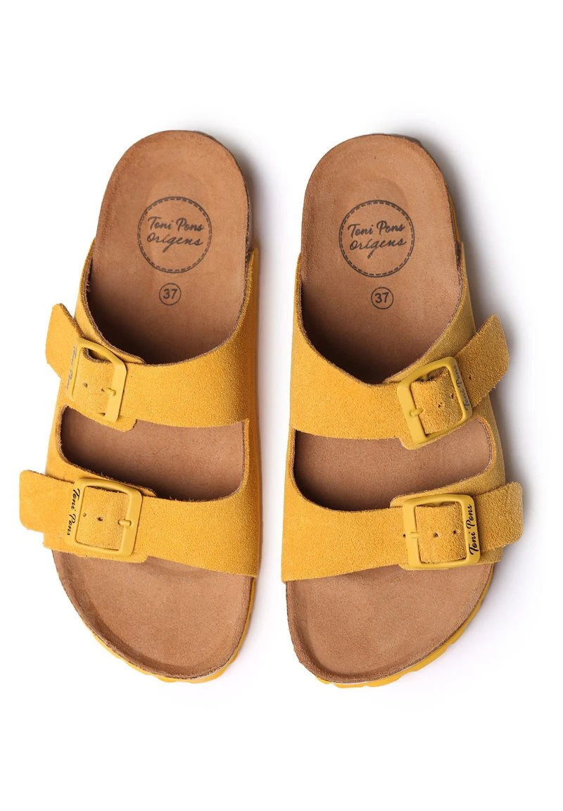 Toni Pons GHANA-QT - Pantolette Flach - Groc – Bild 4