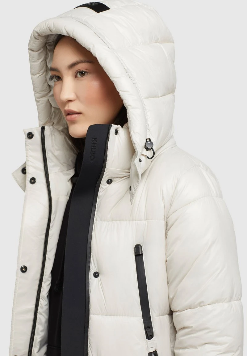 Khujo MELONA SHINY - Wintermantel - Perlweiß – Bild 6