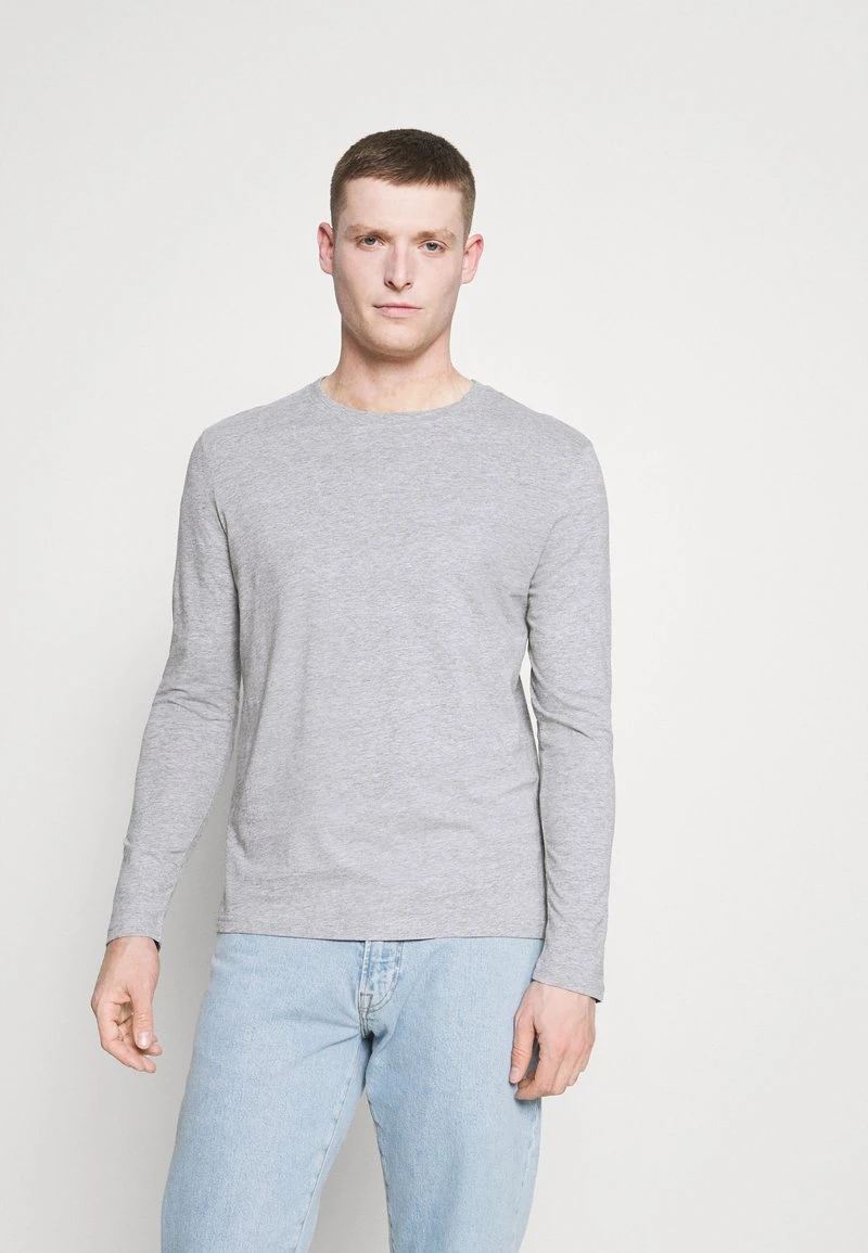 Pier One 5 PACK - Langarmshirt - White/dark Blu/grey – Bild 4