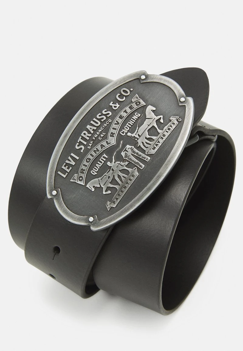 BILLY PLAQUE BELT - Gürtel - Regular Black – Bild 3